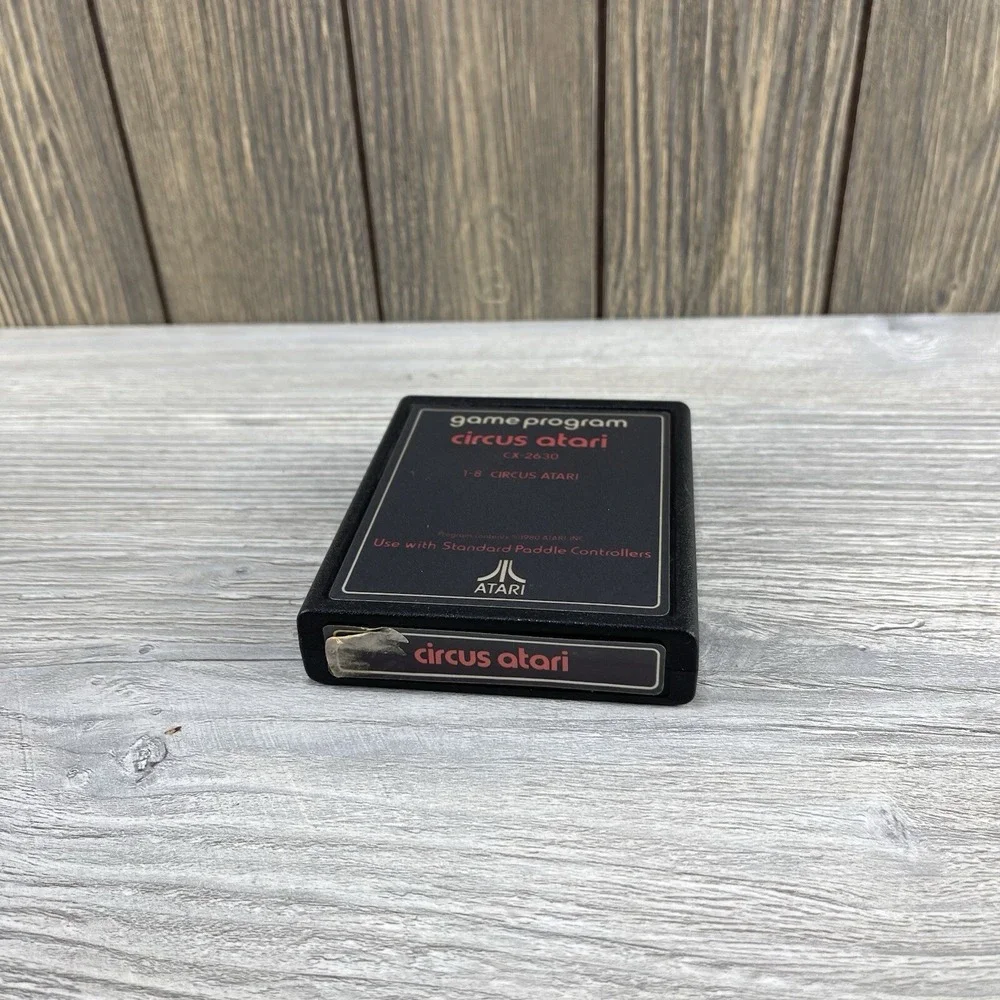Atari 2600 Circus Atari 1980 Game Cartridge Only Tested